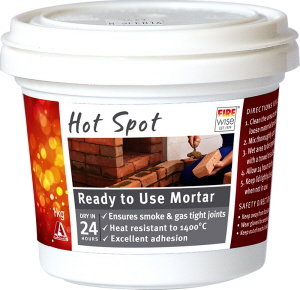 Hot Spot Ready to Use Mortar - Fireplace Repairer 1Kg
