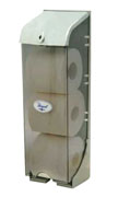 ABS PLASTIC 3 Roll Toilet Roll Dispenser