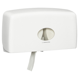 Kimberly Clark Jumbo Toilet Roll Paper Twin Dispenser