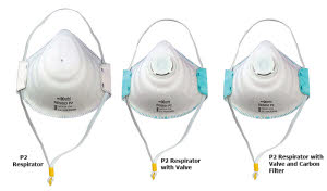Maxisafe P2 Pre-Moulded Disposable Respirators