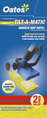 Option: Squeeze Mop Refill - Twin Pack