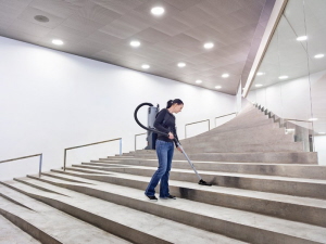 Nilfisk GD5 Battery Powered Backpack Vacuum Cleaner