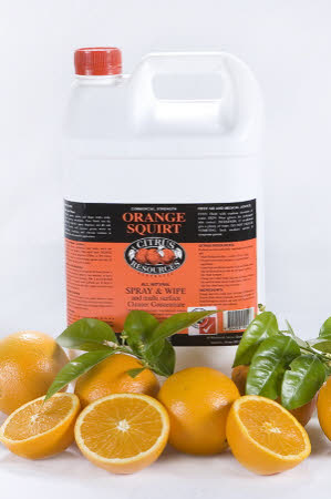 Orange Squirt All Natural Spray and Wipe Multi Purpose Cleaner 1L