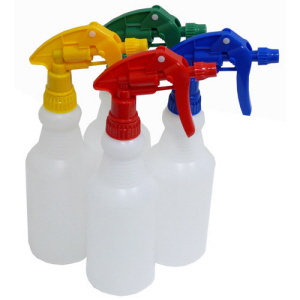 Plastic Spray Bottle Complete- Straight 500Ml