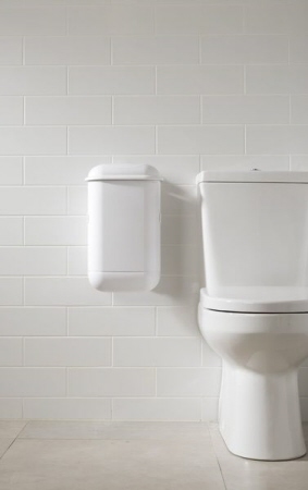 Pod Petite Sanitary Biin In Use