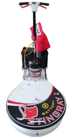Polivac 50cm Battery Operated High Speed Burnisher
