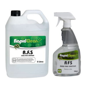 Rapid Clean Rinse Free Sanitiser