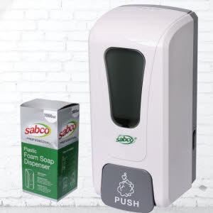 Sabco Plastic Foam Soap Dispenser 1000ml
