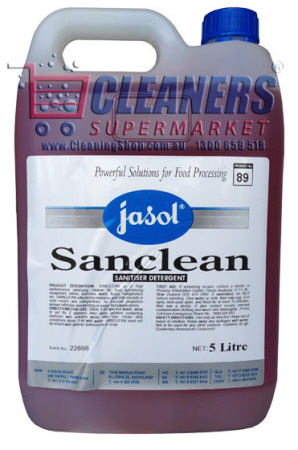 Jasol Sanclean High Performance Sanitiser & Cleaner 