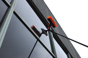 Scrub Bar with Doodlebug Pad in use