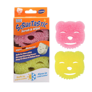 White Magic Scrubtastic Scrub and Wipe Sponge Original