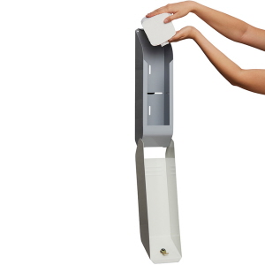 Kimberly-Clark Single Sheet Toilet Tissue Interleaved Dispenser