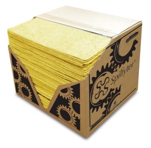 Spillfix Hazchem Yellow Absorbent Pads