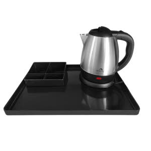 Dolphy Stainless Steel Kettle with Tray - 1.2 Ltr