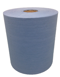 Tiddox Heavy Duty Industrial Jumbo Rhino Roll Wipes Blue