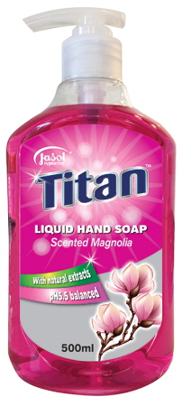 Jasol Titan Liquid Hand Soap Magnolia Scent 500ml