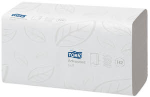 Tork Advanced Hand Towel Interfold Soft H2 