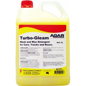 Agar Turbo-Gleam Wash and Wax Detergent 5L