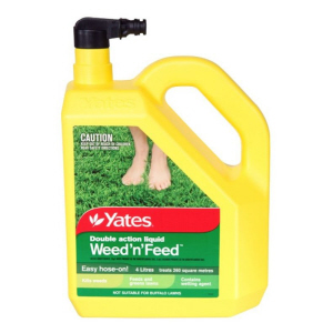Yates Liquid Weed N Feed 4L Hose-On