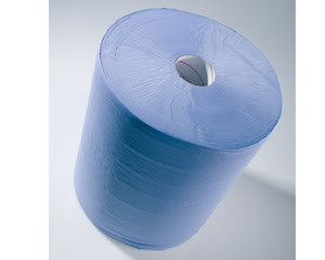 Tiddox Heavy Duty Industrial Jumbo Rhino Roll Wipes Blue