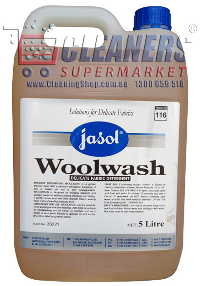 Jasol Woolwash Delicate Fabric Detergent 5L