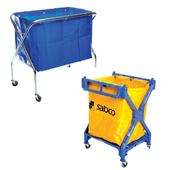 Scissor Laundry or Waste Trolleys