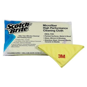 3M Scotch Brite Microfibre Cloth Yellow 10 PK