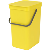 Brabantia Waste Bin Sort  Go 12L Yellow