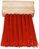 Brush For Window Track Short Red
