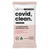 Clean Life Covid Clean Wipes 15PK