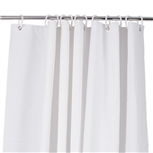 Compass Shower Curtain Basic White 180x180cm 675022