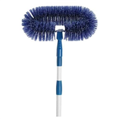 Edco Fan Brush Deluxe With Extension Handle