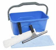 Edco Window Cleaning Kit with Bucket 12L
