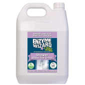 Enzyme Wizard Shower Glass Tile  Grout 5L  Heavy Duty Descaler Removes Soap Scum
