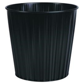 Esselte Elements Bin 15L Fluteline Metal Black