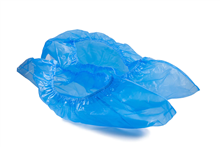 Gloshie Shoe Cover Pe Blue 100 Pk
