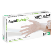 Gloves Vinyl Powder Free Medium Clear 1000CTN
