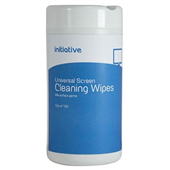 Initiative Universal Screen Cleaning Wipes Tub 100