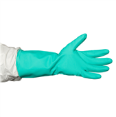 Nitrile 330 Gloves Green Solvent Resistant Medium