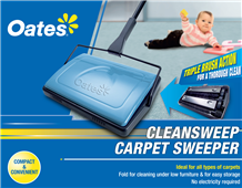 Oates Clean Sweep Carpet Sweeper