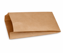 Paper Bag Bread Kraft Satchel 500PK