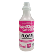 RapidClean Floral Spray Bottle Empty 500ml  Disinfectant  Deodoriser  Air Freshener
