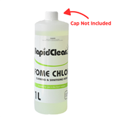 RapidClean Foam Chlor Empty Bottle 1L  Cleaning  Sanitising Foam