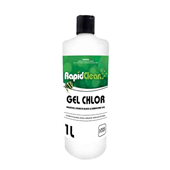 RapidClean Gel Chlor 1L  Industrial Strength Bleach  Disinfectant Gel