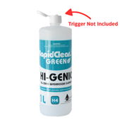 RapidClean HiGenic Empty Bottle 1L  All Over Washroom Cleaner