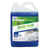 RapidClean Rinse Plus 5L  Rinse Aid for Machine Dishwashers