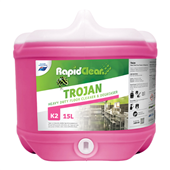 RapidClean Trojan 15L  Heavy Duty Floor Cleaner  Degreaser