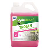 RapidClean Trojan 5L  Heavy Duty Floor Cleaner  Degreaser