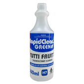 RapidClean Tutti Fruitti Disinfectant Empty Spray Bottle 500ml  Disinfectant Cleaner