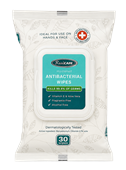 Real Care Antibacterial Wipes 30PK